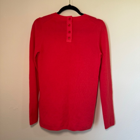 Banana Republic Red Crew Neck Sweater - Picture 6 of 6